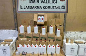 Yılbaşını zehir edeceklerdi! 2 bin 850 litre alkol ele geçirildi