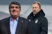 Beşiktaş taraftarından yönetim ve Sergen Yalçın’a tepki