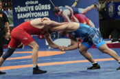 Türkiye Güreş Şampiyonası'nda serbest stil müsabakaları tamamlandı