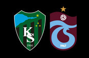 Kocaelispor-Trabzonspor Süper Lig maçı