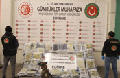 Kapıkule'de 144 kilo uyuşturucu ele geçirildi