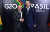 Cumhurbaşkanı Erdoğan, Brezilya Devlet Başkanı Silva ile görüştü