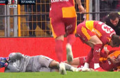 Galatasaray - İstanbulspor maçında yürekler ağıza geldi!