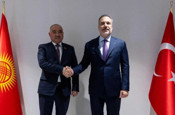 Bakan Fidan, Kırgızistan Parlamento Başkanı ile görüştü