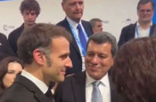 Fransa Cumhurbaşkanı Macron ile YPG elebaşı Mazlum Abdi kucaklaştı