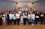 Alarko'nun "Pozitif Etki-Yeşil Yaka Programı"nın yeni mezunları sertifikalarını aldı
