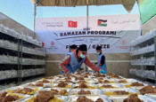 Vakıf geleneği Gazze’de: Günlük 20 bin kişilik iftar desteği