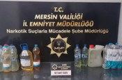 Mersin'de 27 litre sentetik uyuşturucu ele geçirildi