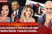 Sözcü TV yayını tartışma yarattı! Özlem Gürses’in İsrail bağlantısı gündem oldu!