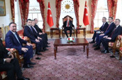 Cumhurbaşkanı Erdoğan, Türk Devletleri Teşkilatı’nın dışişleri bakanlarını kabul etti