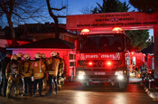 Baltalimanı Hastanesi'nde korkutan yangın
