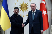 Cumhurbaşkanı Erdoğan ile Zelenskiy görüştü