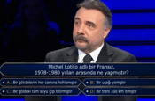 Milyoner'de 100 bin TL'lik soru şaşırttı! "Michel Lotito adlı bir Fransız 1978-1980 yılları arasında ne yapmıştır?"