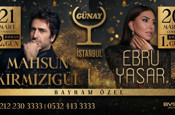 Bayram coşkusu Ebru Yaşar ve Mahzun Kırmızıgül ile Günay Restaurant'ta