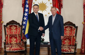 Cumhurbaşkanı Erdoğan Bosna Hersek Devlet Başkanlığı Konseyi Başkanı Becirovic ile görüştü