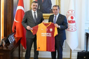 Galatasaray Başkanı Özbek'ten İçişleri Bakanı Çiftçi'ye ziyaret