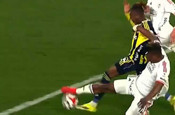 Fenerbahçe - Beşiktaş maçında tartışma yaratan penaltı kararı