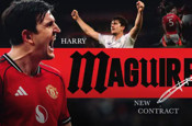 Manchester United, Harry Maguire'ın sözleşmesini uzattı