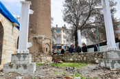 Sivas'taki 829 yıllık Ulu Cami'nin restorasyonu devam ediyor