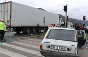 Amasya'da tır ile çarpışan otomobildeki 10 aylık bebek öldü, 4 kişi yaralandı
