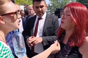 CHP'li iki kadın arasında tartışma! Biri kriz geçirip küfür etti