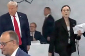 ABD Başkanı Trump, G7 zirvesine geç kaldı! Salona girerken "Patron benim" dedi