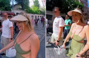 Taksim'de vlog çeken Rus kadına ilginç teklif! Anında reddetti...