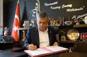 Özgür Özel CHP'den istifa videosu! Vatana millete hayırlı olsun deyip imzaladı