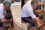Özgür Özel'in abdest görüntüleri çok konuşuldu! Yeni Parti'den açıklama