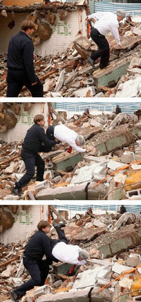 Bir anda yere çakıldı - Resim: 4