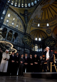 Ayasofya'da tarihi andan kareler - Resim: 2