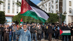 Fas'ta binlerce kişi, "siz ümmetin onurusunuz" sloganıyla Gazze'ye destek için yürüdü