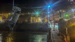 Amasya'da otomobil nehre düştü: 1 ölü 1 yaralı