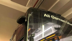 Trabzonspor takım otobüsüne taşlı saldırı