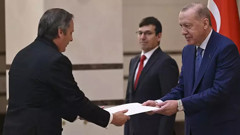 Cumhurbaşkanı Erdoğan, 3 ülkenin büyükelçisini kabul etti