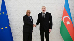Azerbaycan Cumhurbaşkanı Aliyev, AB Konseyi Başkanı Costa ile basın toplantısında konuştu