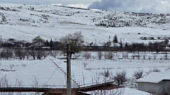Antalya'nın yüksek kesimlerine kar yağdı