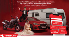 Petrol Ofisi’nden 1.000 TL'lik yakıt alımına büyük kampanya