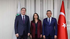 Özgür Özel'den DEM Parti'ye ziyaret