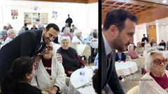 AK Parti İstanbul İl Başkanı Abdullah Özdemir’den huzurevinde duygulandıran buluşma