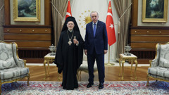 Cumhurbaşkanı Erdoğan, Fener Rum Patriği Bartholomeos'u kabul etti