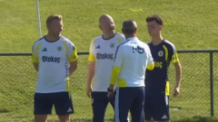 Fenerbahçe antrenmanında dikkat çeken görüntü