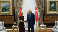 Erdoğan, AB Yüksek Temsilcisi Kaja Kallas'ı kabul etti!