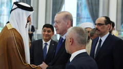 Cumhurbaşkanı Erdoğan, Katar'a geldi