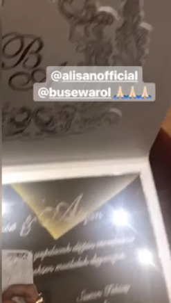 Alişan Buse Varol çiftinin davetiyeleri böyle ortaya çıktı detaya bakın - Resim: 4