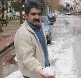 Antalya'ya dolu süprizi! - Resim: 1