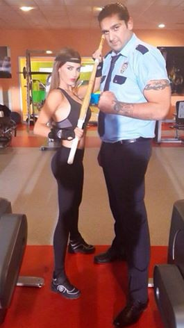 Yolanthe Cabau 'Polis Akademisi' setinde - Resim: 4