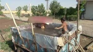 Sıcak havadan bunaldı ve öyle bir şey yaptı ki... - Resim: 4