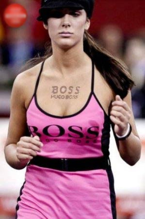 Tenis kortunun güzel top toplayıcıları! - Resim: 2