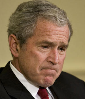 Bush kırıp geçirdi - Resim: 1